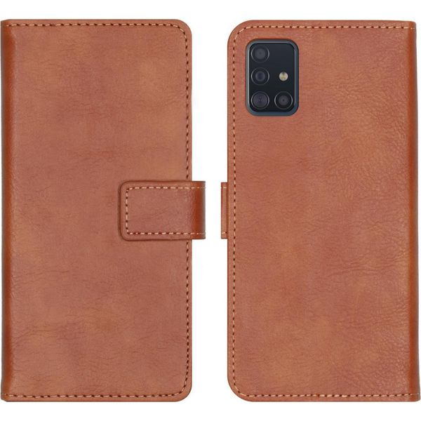 Custodia Per Cellulare Imoshion Per Samsung Galaxy A51 - Cover Flip A Libro - Marrone-image