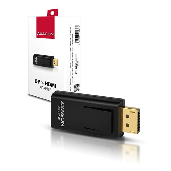 Axagon Axagon RVD-HI Adattatore Cavo Video Displayport Hdmi Nero-image