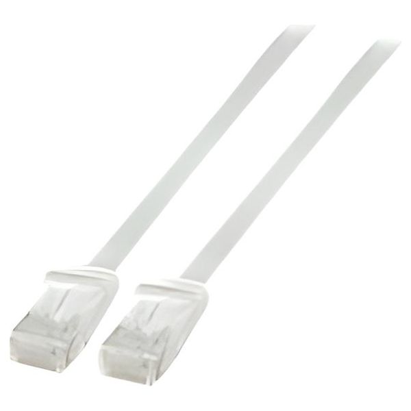 Efb K8107WS.1,5 Efb RJ45 Flachpatchkabel U/Utp, Cat.6A, Pvc, 1,5M, Weiß-image