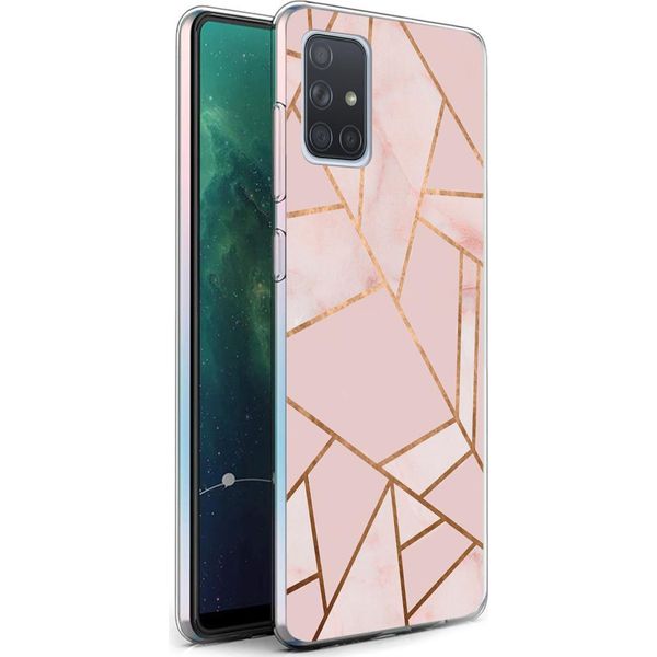 Samsung Galaxy A71 Sleeve - Silicone - Custodia/Copertura Morbida Imoshion - Multicolore-image