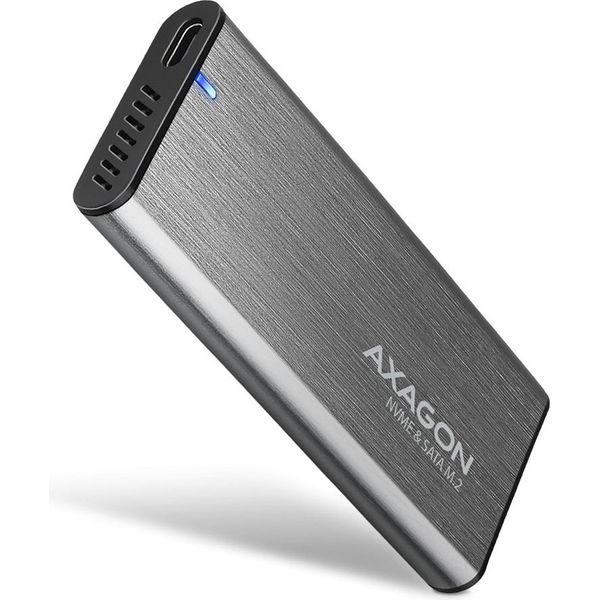 Axagon Axagon EEM2-SG2 Contenitore Per Unità Di Archiviazione Ssd Grigio M.2-image