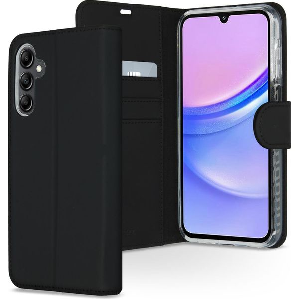Samsung Galaxy A15/Samsung Galaxy A15 Custodia - - Accezz Flip Cover - Nero-image