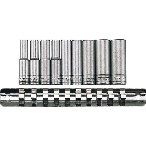 Set Di Bussole. Con Gambo Quadrato Da 1/4". Teng Tools M1407 Tengtools"-image