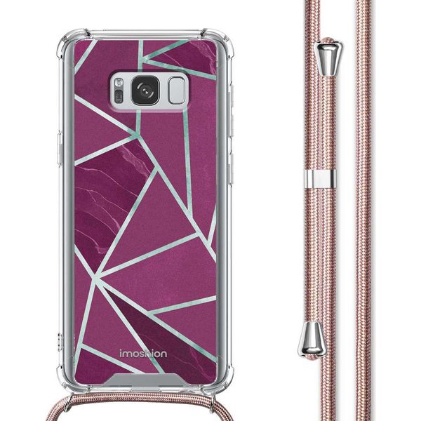 Custodia Per Samsung Galaxy S8 - Plastica - Imoshion Custodia/Cover Morbida Con Cinturino/Cover Posteriore - Colorata-image