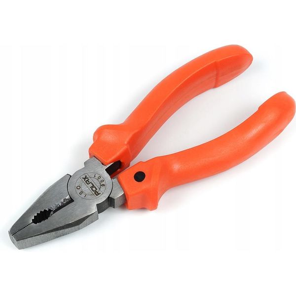 Pinze Combinate Pinze Universali Con Manici In Plastica Cr-V 160 Mm Polax-image
