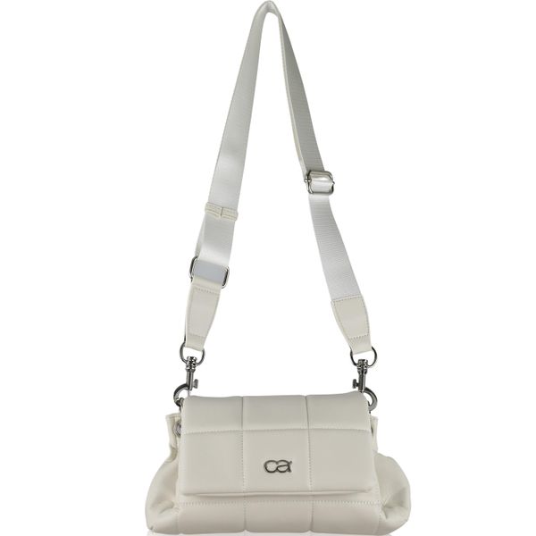 UmhäNgetasche "Oslo", Damen, Gr. B/H/T: 24Cm X 17Cm X 9Cm Onesize, Beige, Lederimitat, Collezione Alessandro, Taschen UmhäNgetasche, Mit Modischer Steppung-image