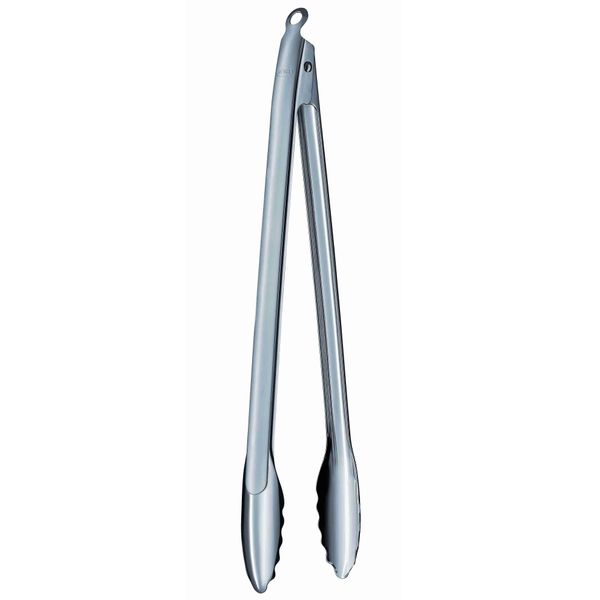 Kochzange RÖSle, Silber (Edelstahlfarben), L:40Cm, Edelstahl 18/10, KüChenzangen, Zange Zum Kochen Und Grillen, Edelstahl 18/10, SpüLmaschinengeeignet-image