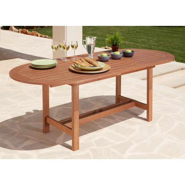 Gartentisch Merxx "Maracaibo", Braun, B:90Cm H:75Cm T:210Cm, Tische, Gartentisch, 90X210 Cm-image