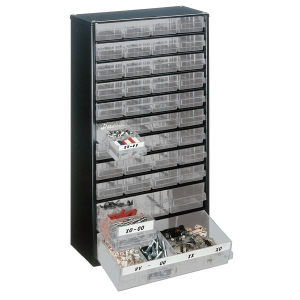 Raaco Drawer Cabinet (L X W X H) 150 X 306 X 552 Mm No. Of Compartments: 40 Content 1 Pc(S)-image