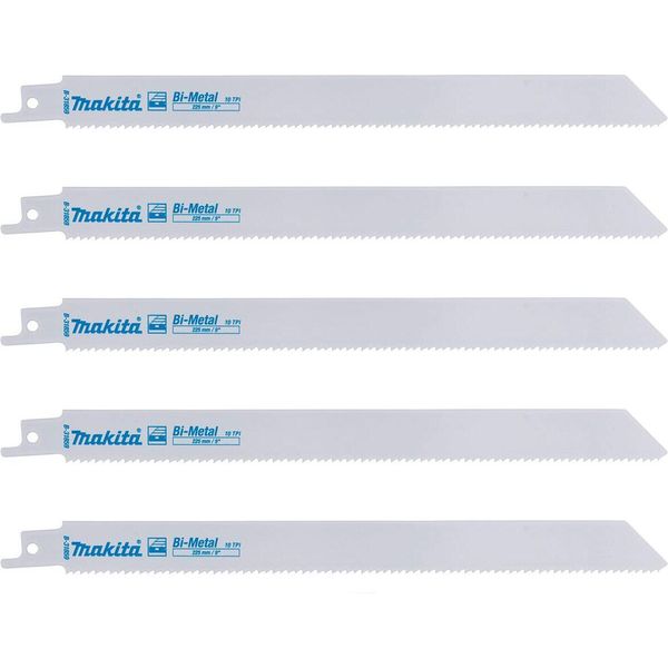 Makita Lama Per Sega Circolare Per Metallo 225 Mm - 10 - Bi-Metallo - 5 Pz.-image