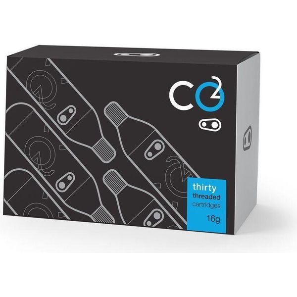 Cartucce CO2 Crankbrothers 16G Con Filettatura Confezione Di Ricarica Da 30 Pezzi.-image