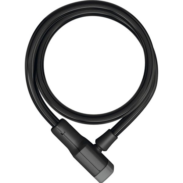 Abus Serratura A Cavo Racer 6412K - Serratura Per Bicicletta - Cavo In Acciaio Con Rivestimento In Plastica - Livello Di Sicurezza Abus 4 - 85 Cm-image