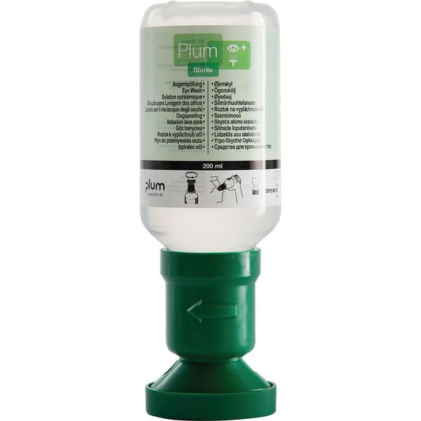 Flacone Per Lavaggio Oculare 200 Ml 3 Anni (Flacone Non Aperto) Din EN15154-4-image