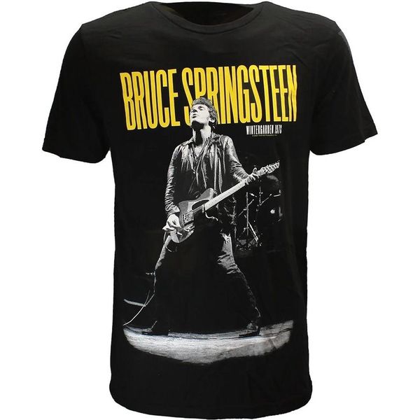 Bruce Springsteen - Maglietta "Winterland Ballroom"" Per Uomo/Donna Unisex RO2188 (S) (Nero)"-image