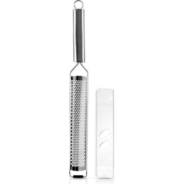 Grattugia Piatta Da Cucina Orion Grattugia Con Manico In Acciaio Fine 38 Cm-image