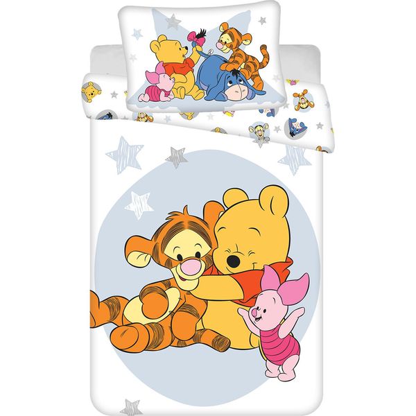 Winnie The Pooh & Tigro E Pimpi Bettbezug 100 X 135 Cm - Baumwolle-image