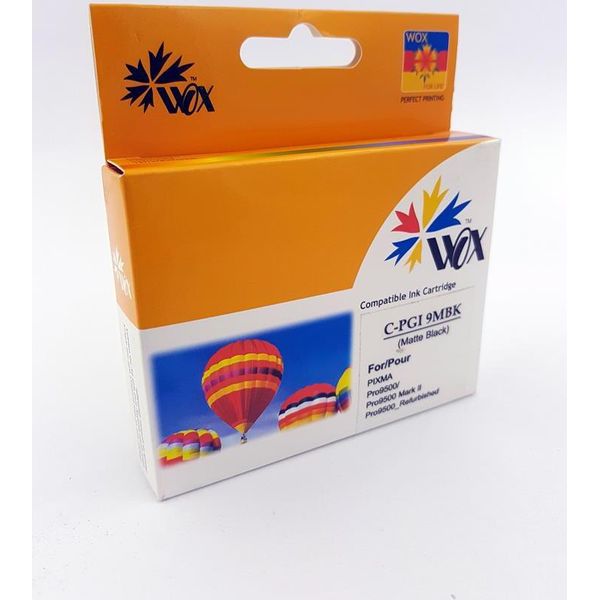 Wox Nero Opaco Canon Pgi 9MB Cartuccia D'inchiostro Di Ricambio PGI-9MBK-image