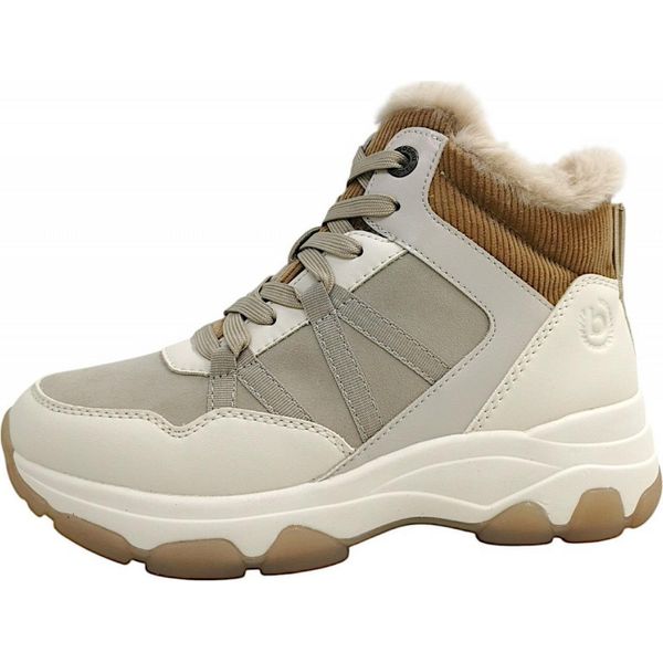Bugatti Donna Yuki Revo, Stivale Stringato Da Donna In Beige, Taglia 42-image