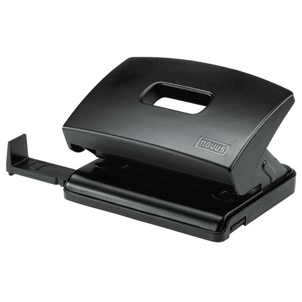 025-0378 Punzone A Foratura (Ufficio) C216 - Nero Punzone A Foratura Per Ufficio, Plastica, 1,6 Mm/16 Fogli-image