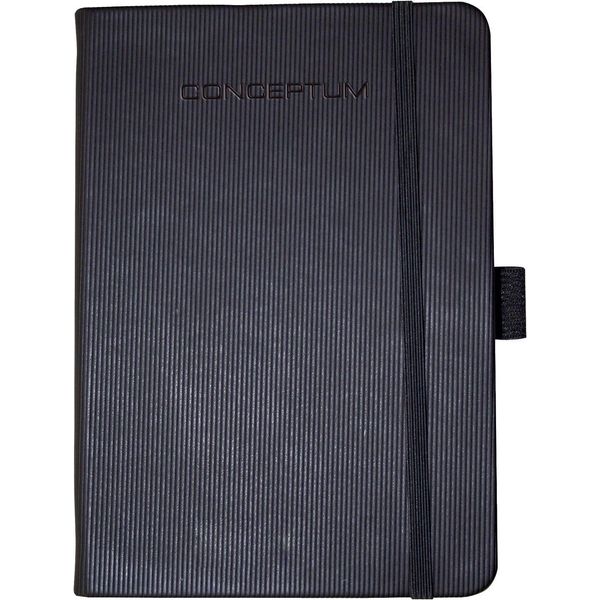 Sigel Modisch CO110 Taccuino Conceptum® - Circa A4, Bianco, 194 Pagine, Nero, Copertina Rigida-image