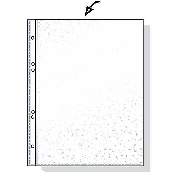 Esselte 56171 Standard ProspekthüLlen - Genarbt, 0,05 Mm, A4, 100 StüCk-image