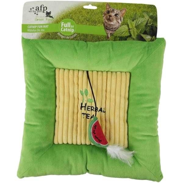 Tutti Per Le Zampe Tappetino Divertente All'erba Gatta Green Rush-image