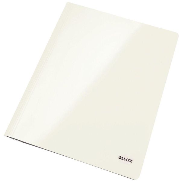 Leitz 3001-00-01 Wow A4 Raccoglitore A Fogli Mobili In Cartone Bianco Perla(P)-image