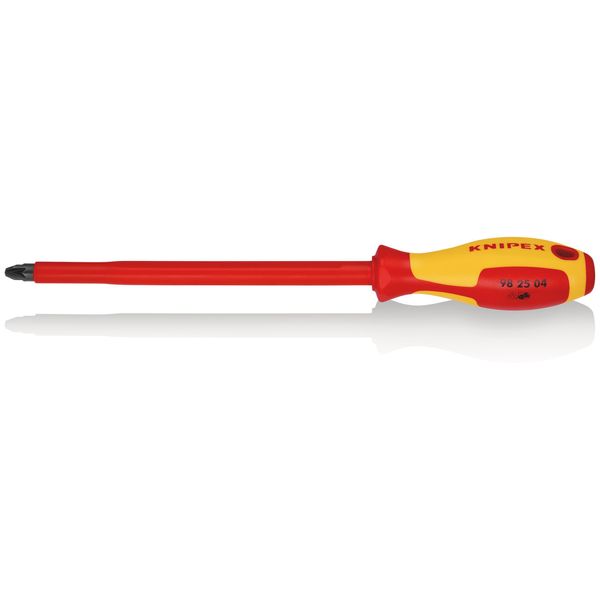 Knipex 98 25 04 Cacciavite Per Viti Phillips Pozidriv Brunito Vde 320 Mm-image