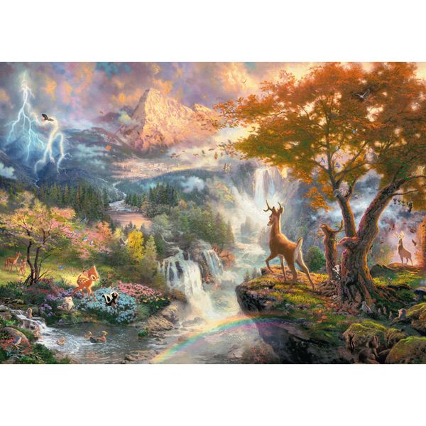 Schmidt Spiele Schmidt Spiele Puzzle Disney, Bambi 1000 Teile 59486-image