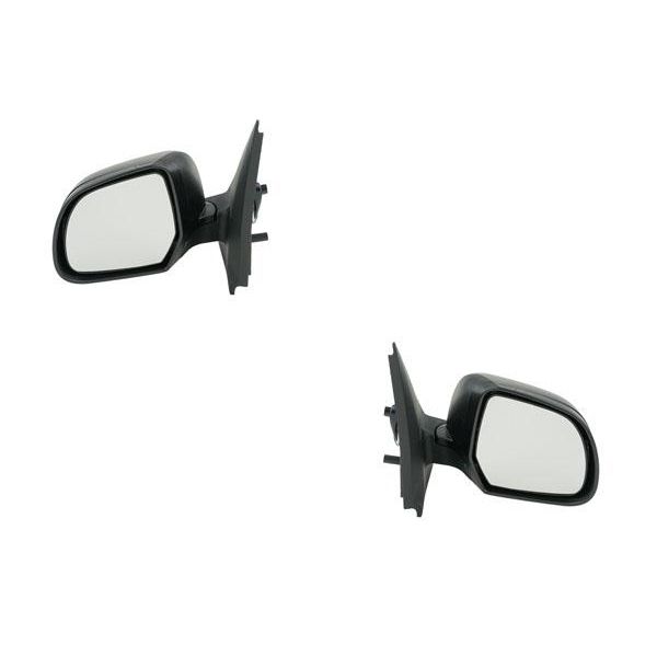 Johns, Specchietto Retrovisore Esterno Adatto Per Dacia Lodgy 03/12- Set Destra E Sinistra, Nero 963025005R 8200947342 963736608R 963019902R 8200947383 963747626R-image