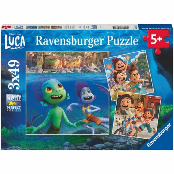Ravensburger Puzzle Disney Pixar: Luca 3X49 DíLků-image