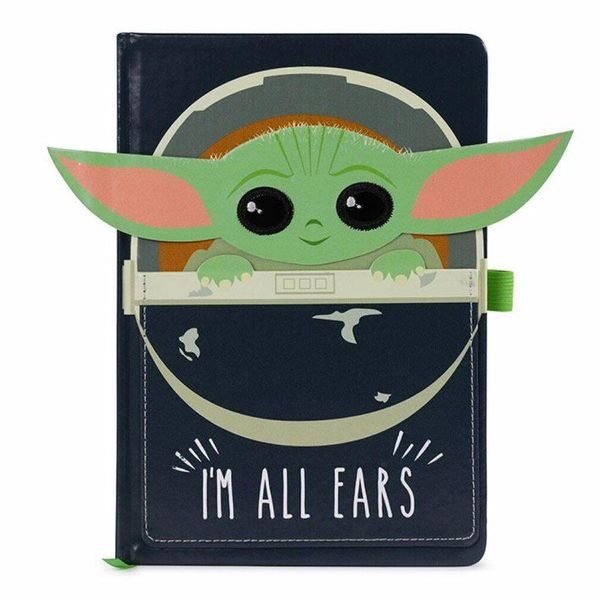 Star Wars The Mandalorian Premium Notizbuch A5 I'm All Ears-image