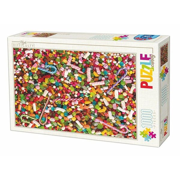 Puzzle D-TOYS Sweets 1000 Pezzi-image
