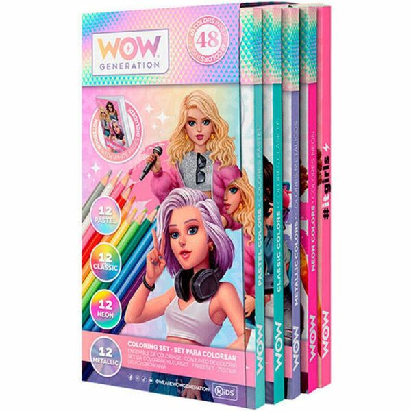 Zestaw Wow Generation - Kolorowy Zestaw AkcesorióW Z Notesem Premium-image