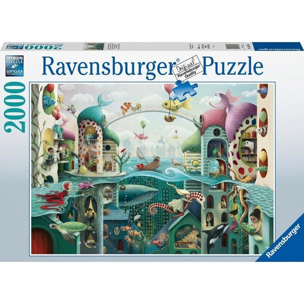 Ravensburger Se I Pesci Potessero Camminare Puzzle Da 2000 Pezzi Art-image