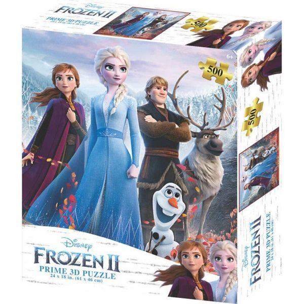 Puzzle Lenticolare Disney Pixar Frozen Personaggi Disney Pixar Frozen-image