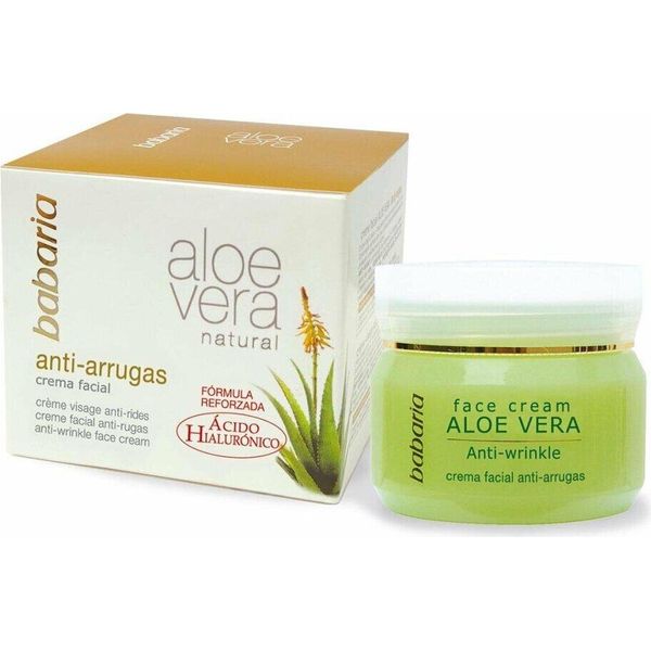 Babaria Crema Viso Antirughe Naturale All'aloe Vera 50Ml-image