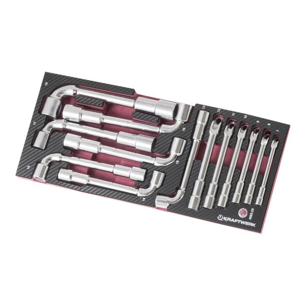 Kraftwerk EVA3 PfeifenkopfschlüSsel-Satz 7-19 Mm, 13-Tlg. (4903-29)-image