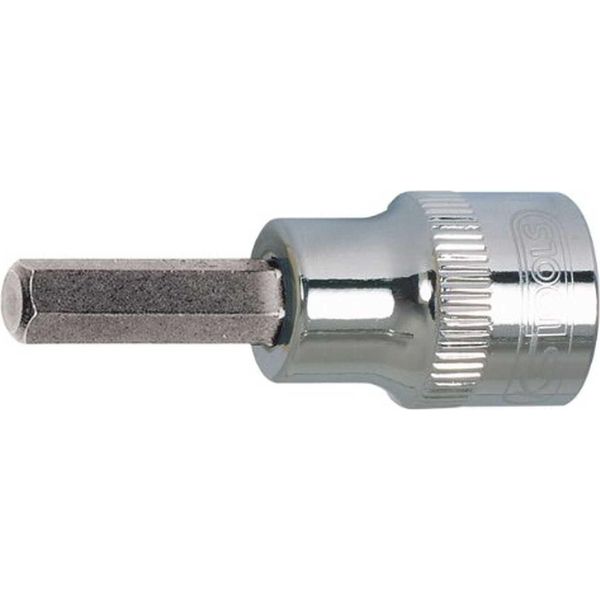 Ks Tools 1/2" Chromeplus Bit Socket Esagono Corto 3/16"" - 918.1701"-image