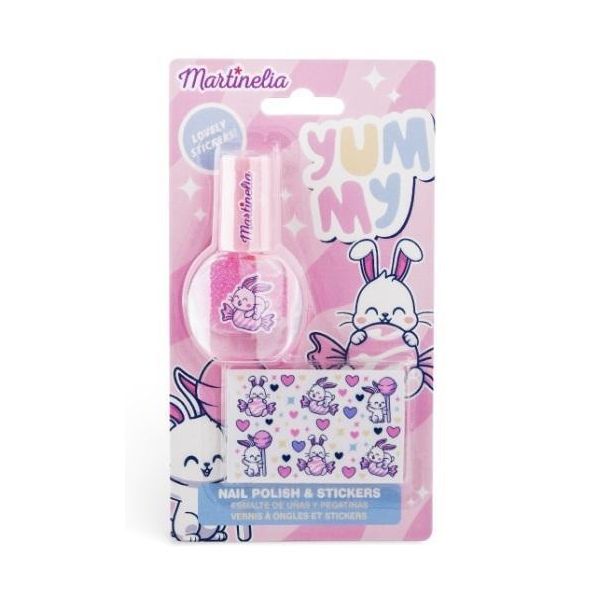 Martinelia Yummy Nail Lacquer + Nail Stickers-image