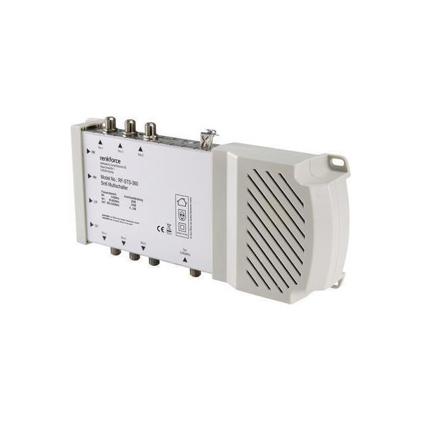 Renkforce RF-STS-360 Multiswitch Sat Ingressi (Multiswitch): 5 (4 SAT/1 Terrestre) Numero Di Abbonati: 6 Quad-Lnb-image