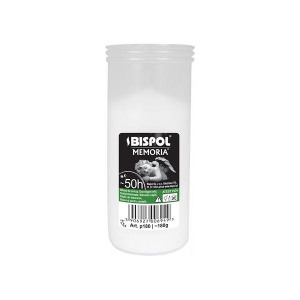 Inserto Per Candela A Paraffina Bispol P180 50H 1Pz.-image