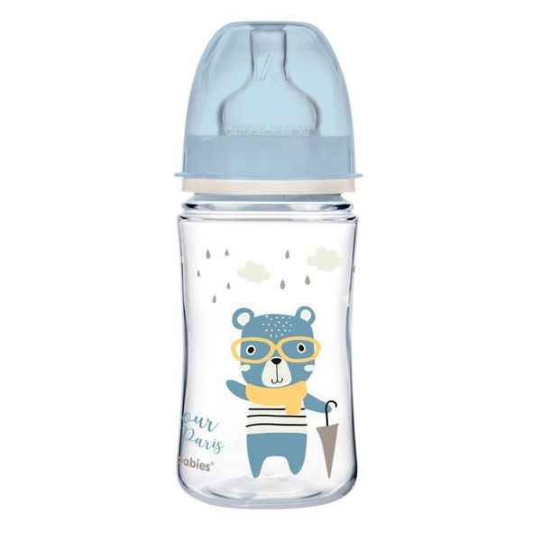 Biberon Anticolica Canpol Babies Easy Start - Bonjour, 240 Ml-image