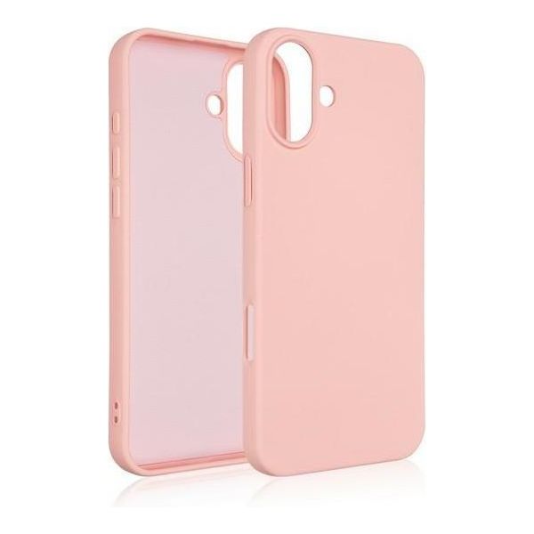 Beline Custodia In Silicone Per Iphone 16 6.1 Oro Rosa/Oro-image