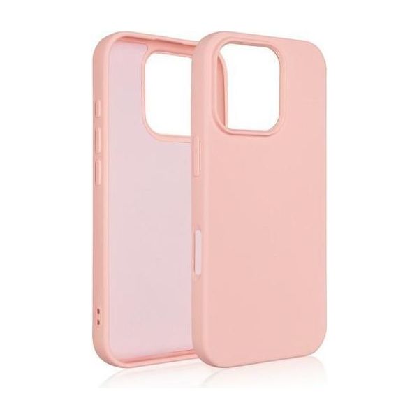 Beline Etui Silicone Iphone 16 Pro 6.3 RóżOwo-ZłOty/Rose Gold-image
