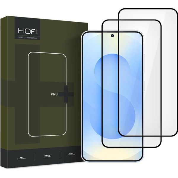 SzkłO Hartowane Hofi Glass Pro+ 2-Pack Galaxy S25+ Plus Nero-image