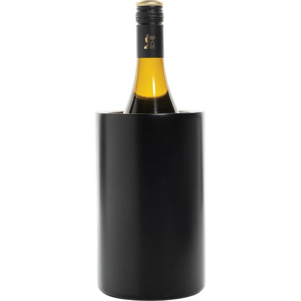 Xd Collection - Refrigeratore Per Vino "Vino"", Acciaio Inox Riciclato XD813 (Taglia Unica) (Nero)"-image