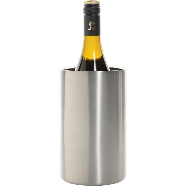 Xd Collection - Refrigeratore Per Vino "Vino"", Acciaio Inox Riciclato XD813 (Taglia Unica) (Argento)"-image