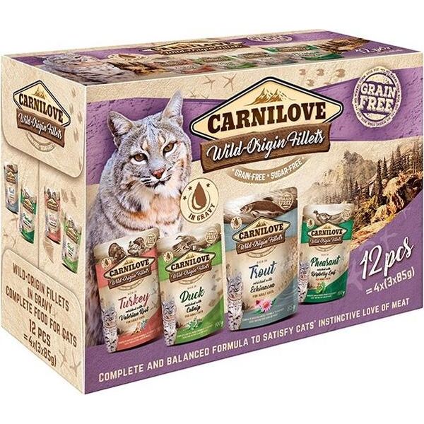 Carnilove Cat Ragout Sacchetto Multiplo 12X85G-image