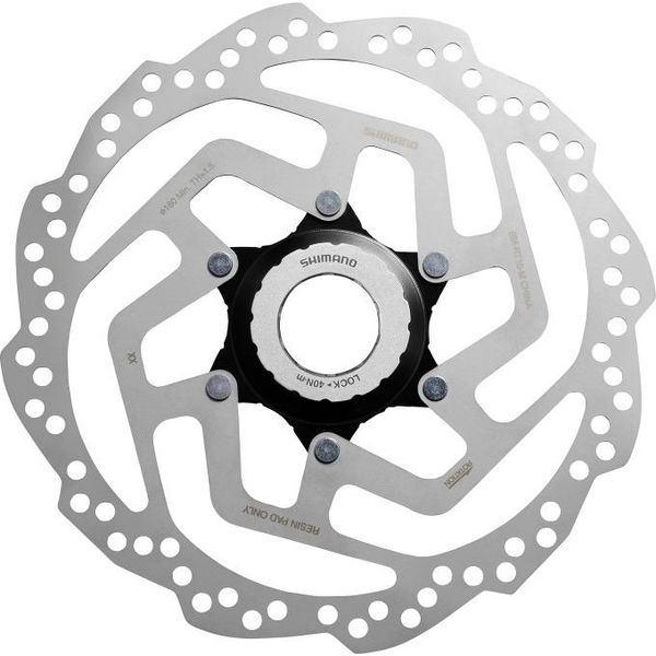 Disco Freno Shimano Sm-Rt10 - 160 Mm - Chiusura Centrale (Confezione Da Officina)-image